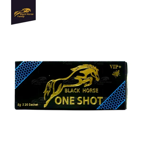 Black Horse One Shot Vital Honey 20 Sachets*5g